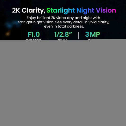 3MP 2K Aquarium & Terrarium Pet Camera w/ Night Vision & Smart Alerts