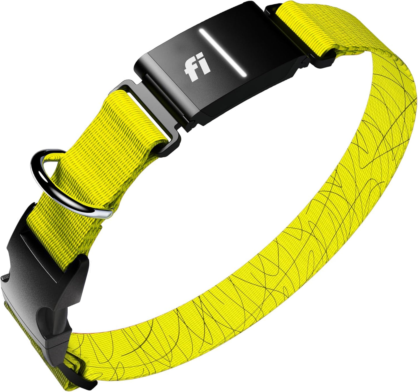 Fi Series 3+ Smart GPS Dog Tracker Collar Health Monitor Waterproof LED Yellow