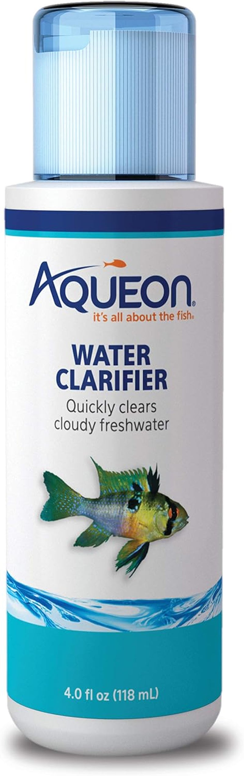 Aqueon Aquarium Water Clarifier Freshwater Fish Tank Cleaner 4oz 16oz Standard Packaging 4-Ounce