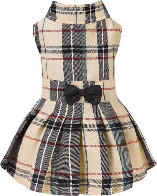Dog Dress Cute Small Dog Outfit Cotton Puppy Clothes Breathable All Colors