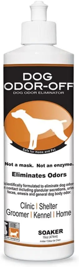Dog Odor-Off Concentrate – Pet Odor Eliminator for Urine, Feces & Dog Smells 16 Ounce Soaker