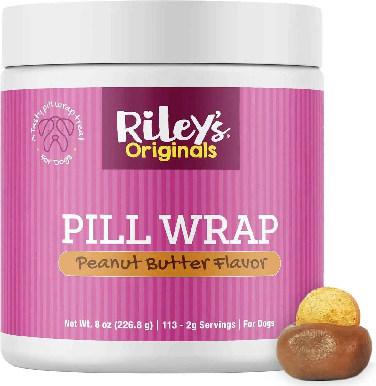 Dog Pill Wrap Paste Cheese & Bacon Flavor, Easy Pill Masking Treat
