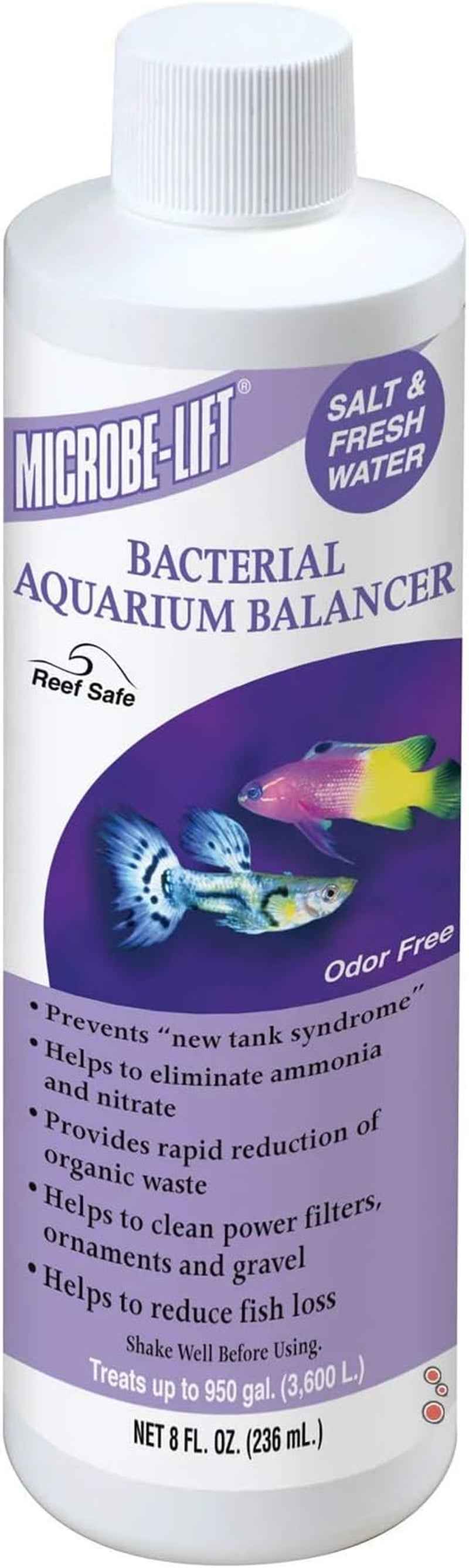 MICROBE-LIFT Aquarium Bacteria Cleaner Waste Reducer Fresh & Saltwater