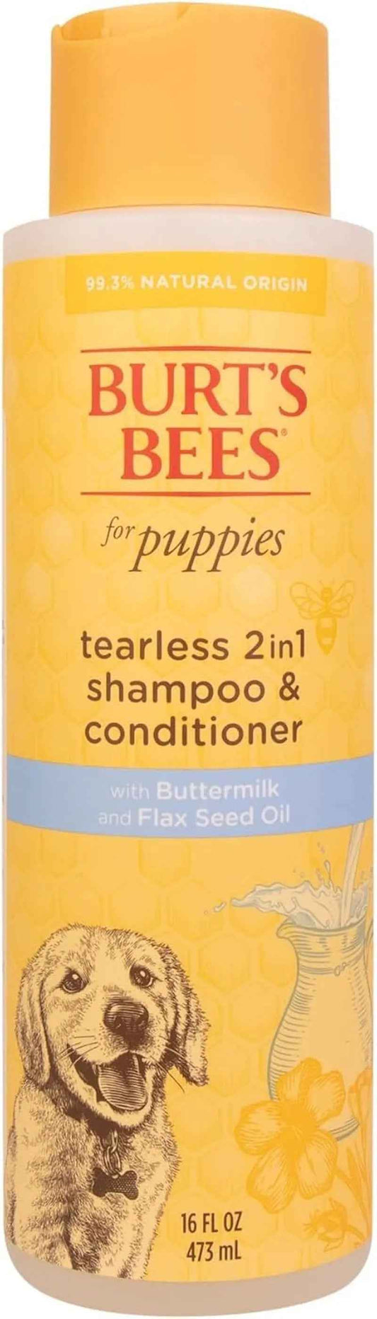 Puppy Shampoo Conditioner Tear Free Sensitive Skin Gentle Dog 16oz