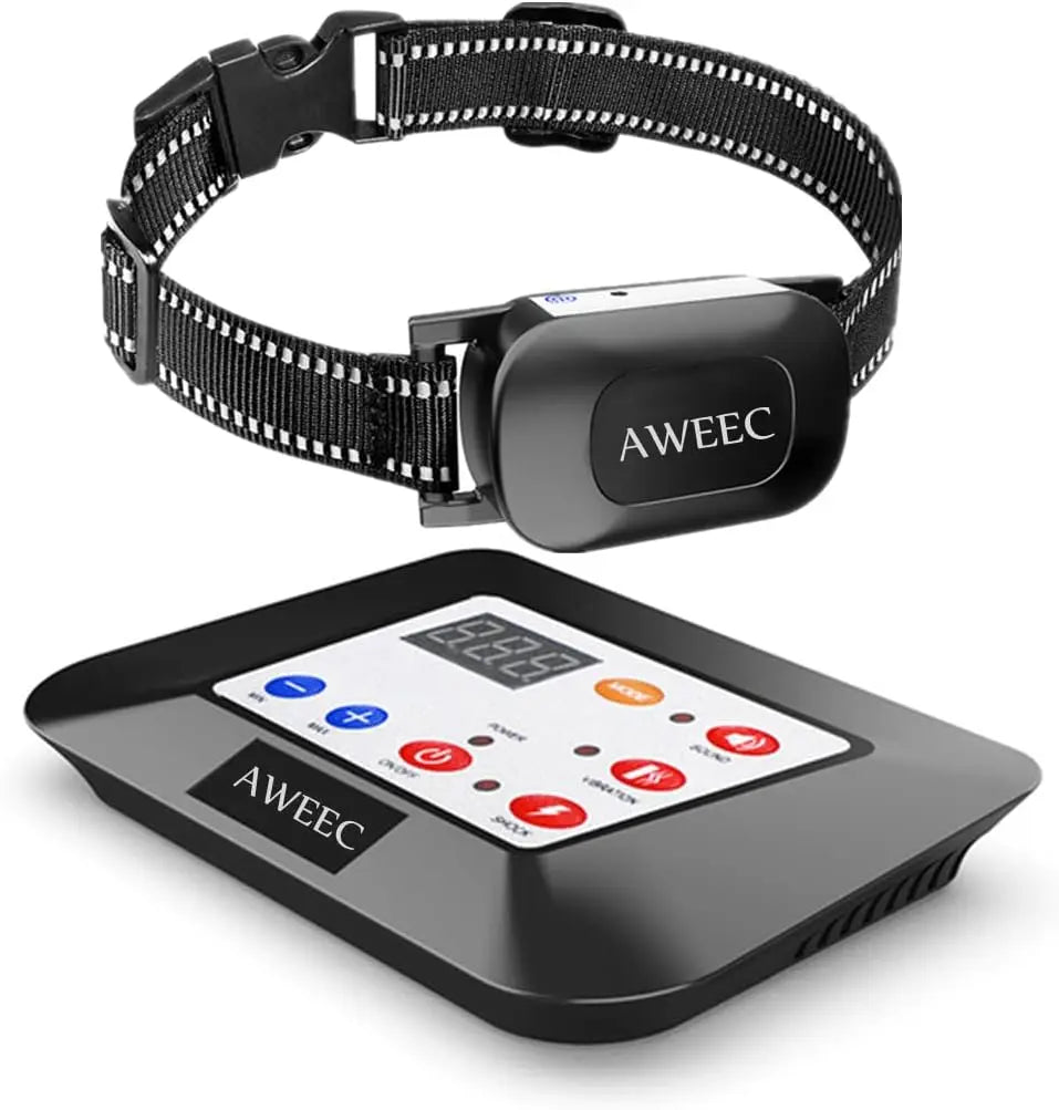 Wireless Dog Fence System with Training Collar Remote Boundary for 2 Large Dogs For One Dog