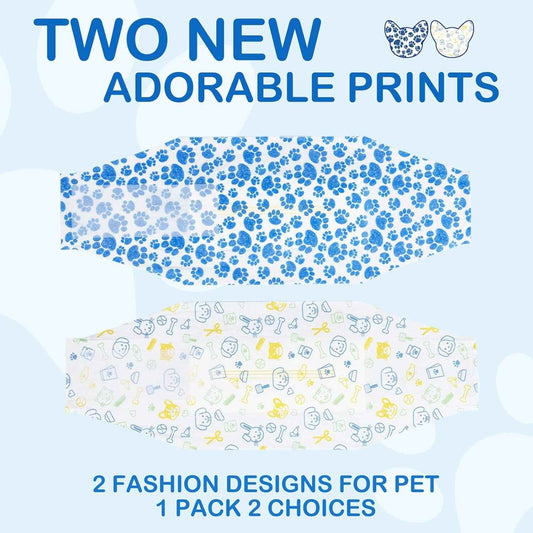 Male Dog Diapers Disposable Belly Bands | Leakproof Wraps 60 Count