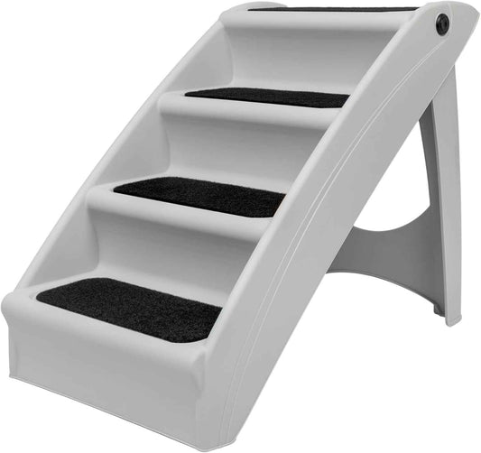 Dog Stairs for Bed Foldable Pet Steps Non Slip Portable 20 25 Inch
