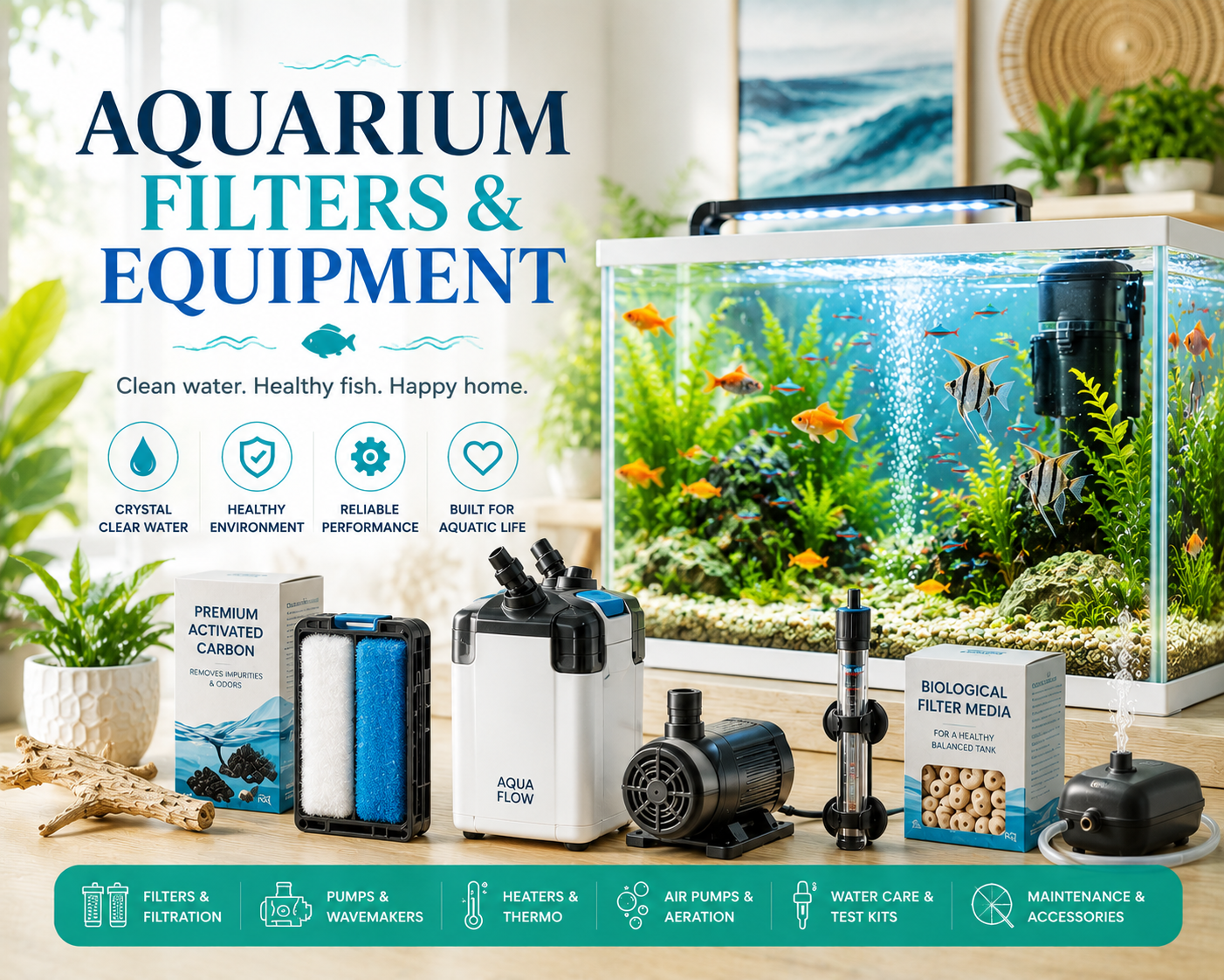 Aquarium Filters & Pumps