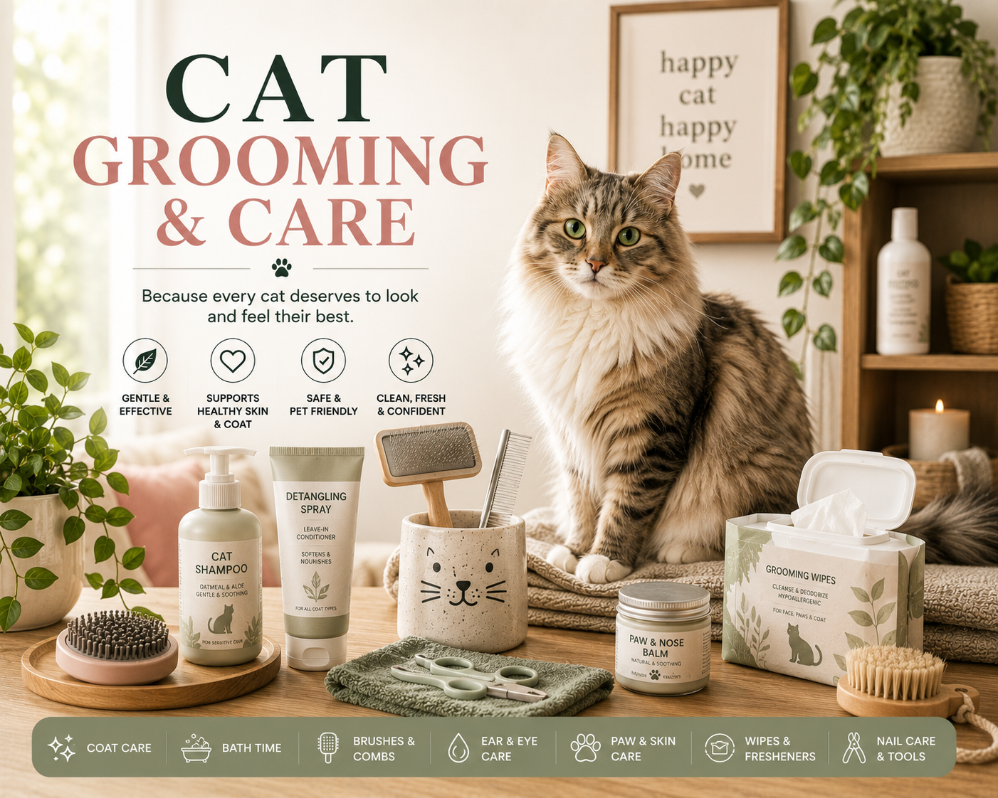 Cat Grooming Essentials