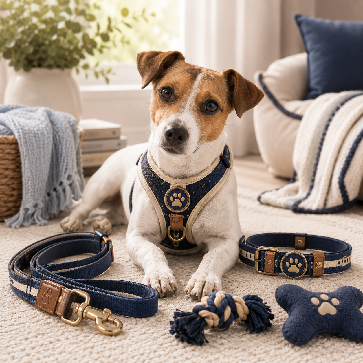 Dog Harnesses, Leashes & Carriers