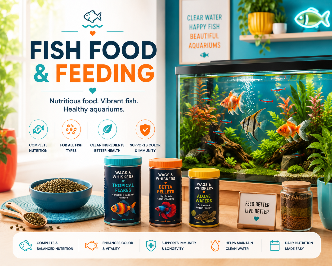 Fish Food & Automatic Feeders