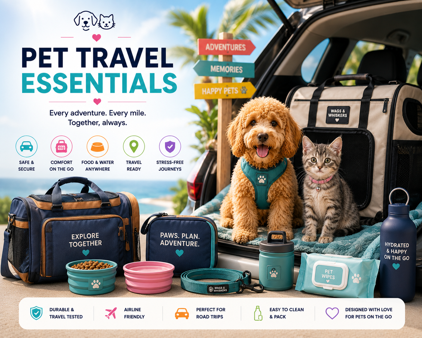 Pet Travel Essentials