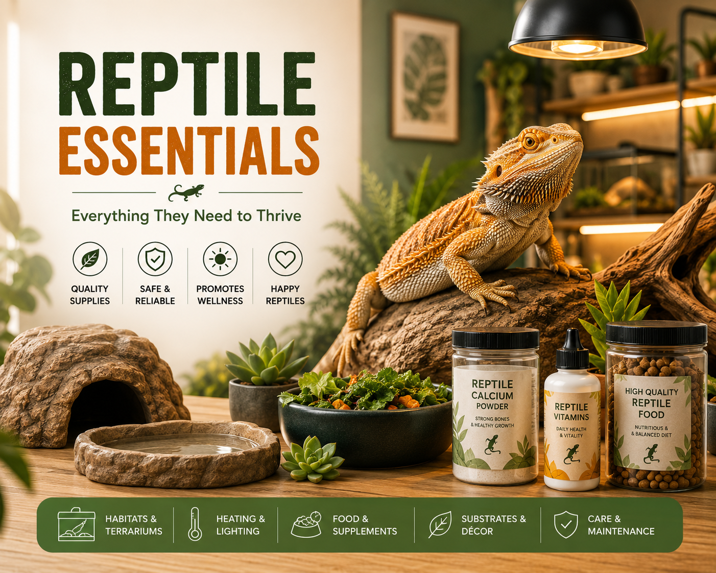 Reptile Habitat Accessories