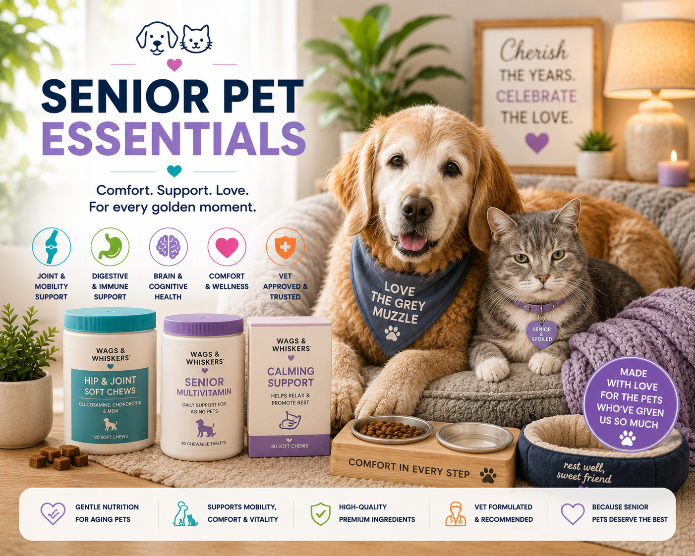 Senior Pet Care Essentials