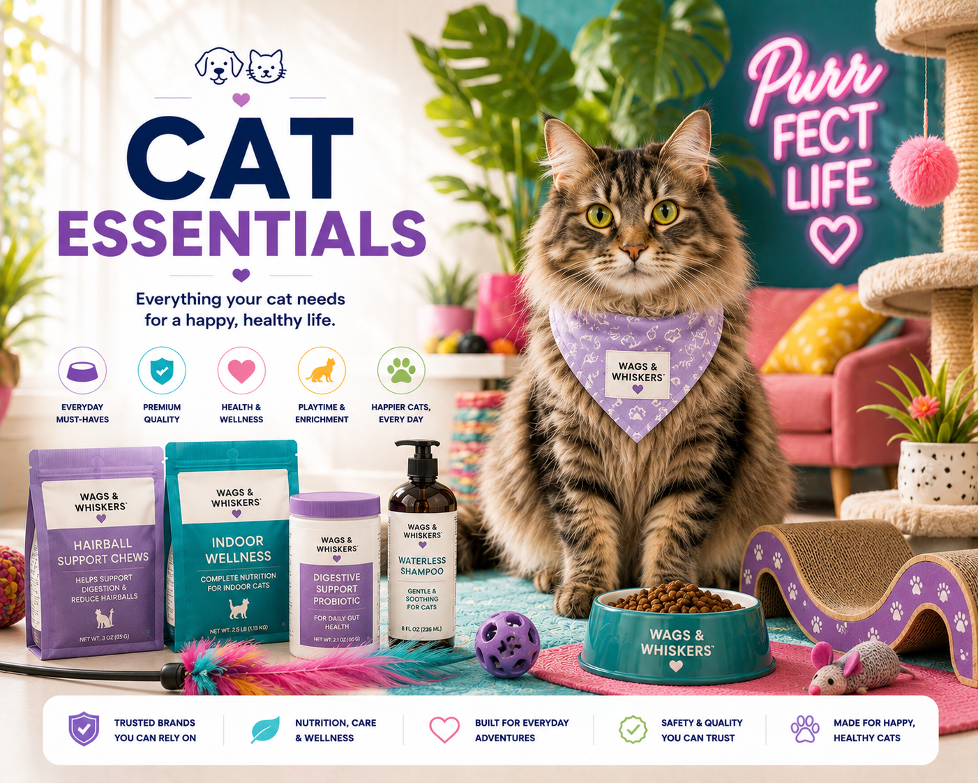 Shop-Cats Wags & Whiskers Pet Supply