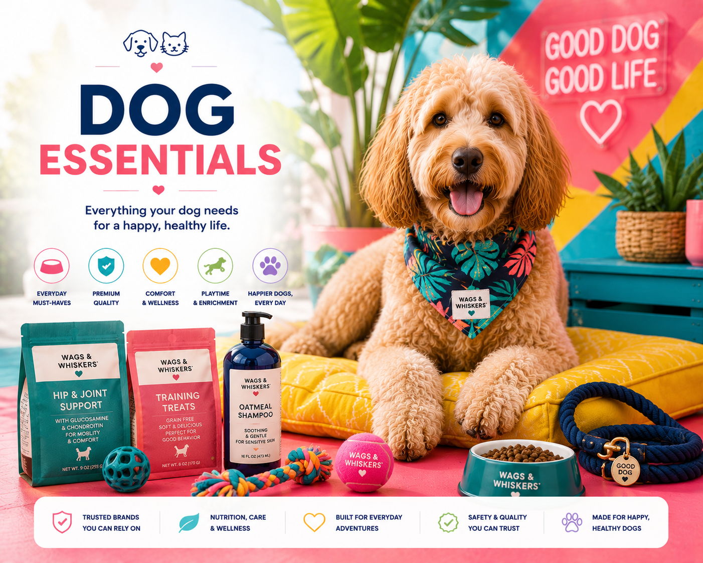 Shop-Dog Wags & Whiskers Pet Supply