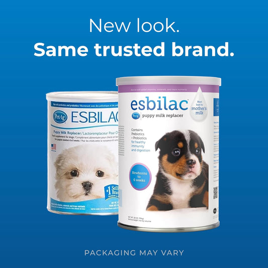 Esbilac Puppy Milk Replacer 12oz Powder Prebiotics Probiotics Newborn Formula