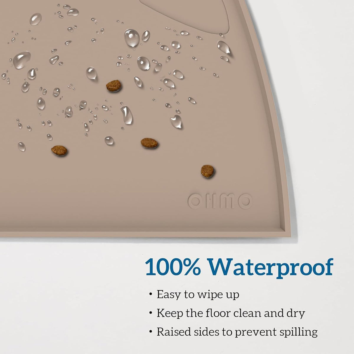 Silicone Pet Feeding Mat – Waterproof Non-Slip Bowl Mat, 36 Options