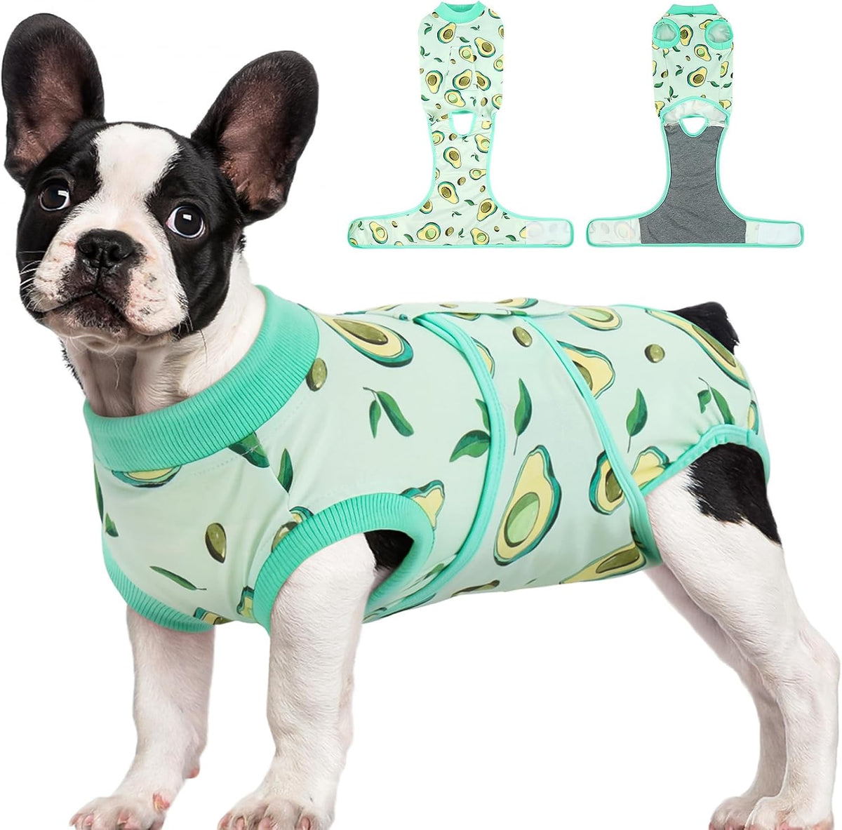 Kuoser Recovery Suit for Dogs & Cats – Soft Cotton Surgery Suit, XS–2XL