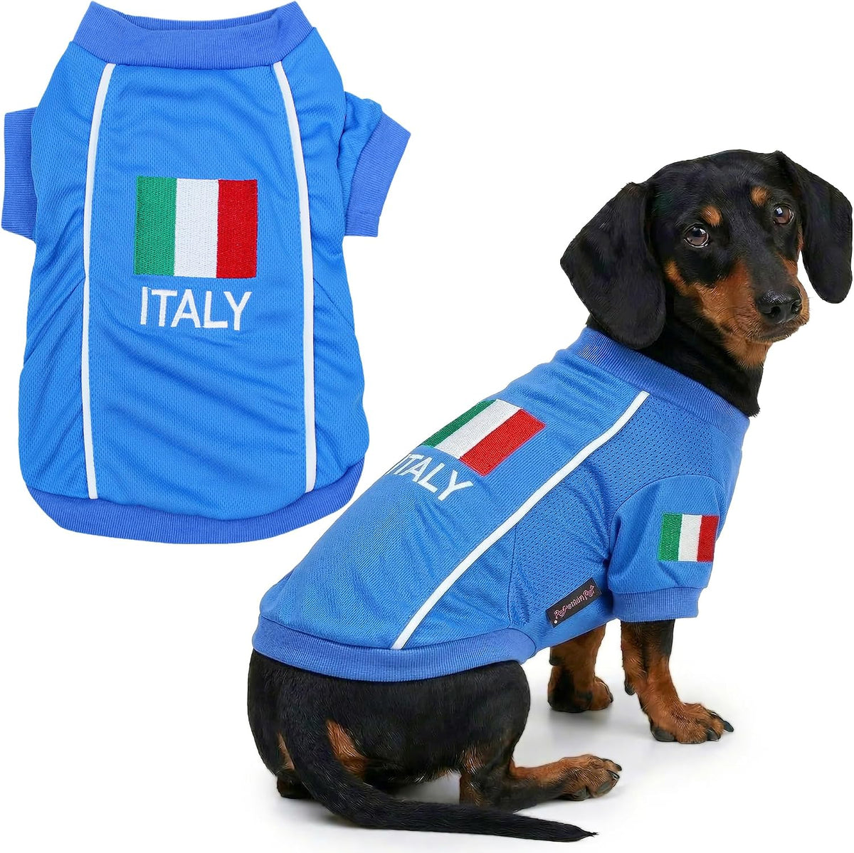 Parisian Pet Soccer Jersey for Dogs – Breathable Mesh Team Jersey, XS–5XL