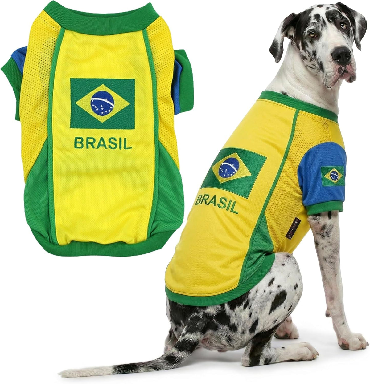 Parisian Pet Soccer Jersey for Dogs – Breathable Mesh Team Jersey, XS–5XL
