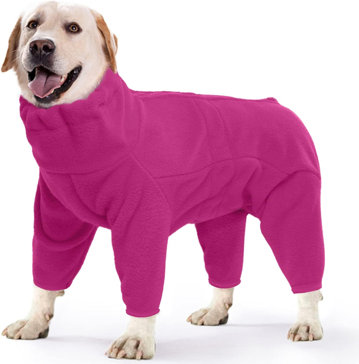 Full-Body Fleece Dog Winter Coat – 13 Patterns, XS–4XL