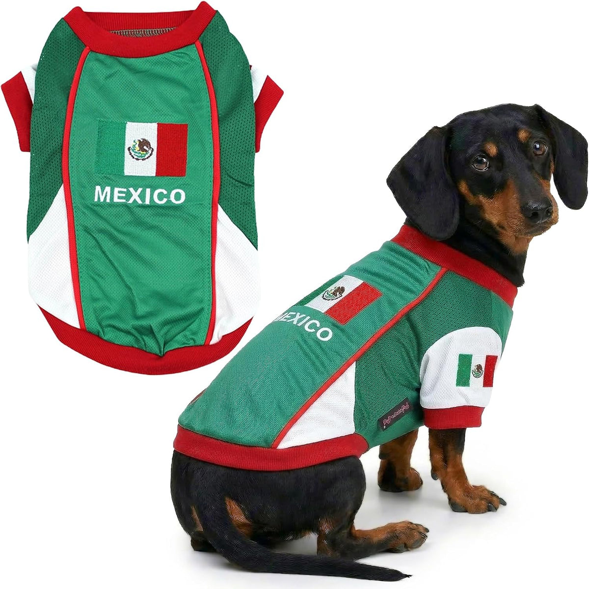 Parisian Pet Soccer Jersey for Dogs – Breathable Mesh Team Jersey, XS–5XL