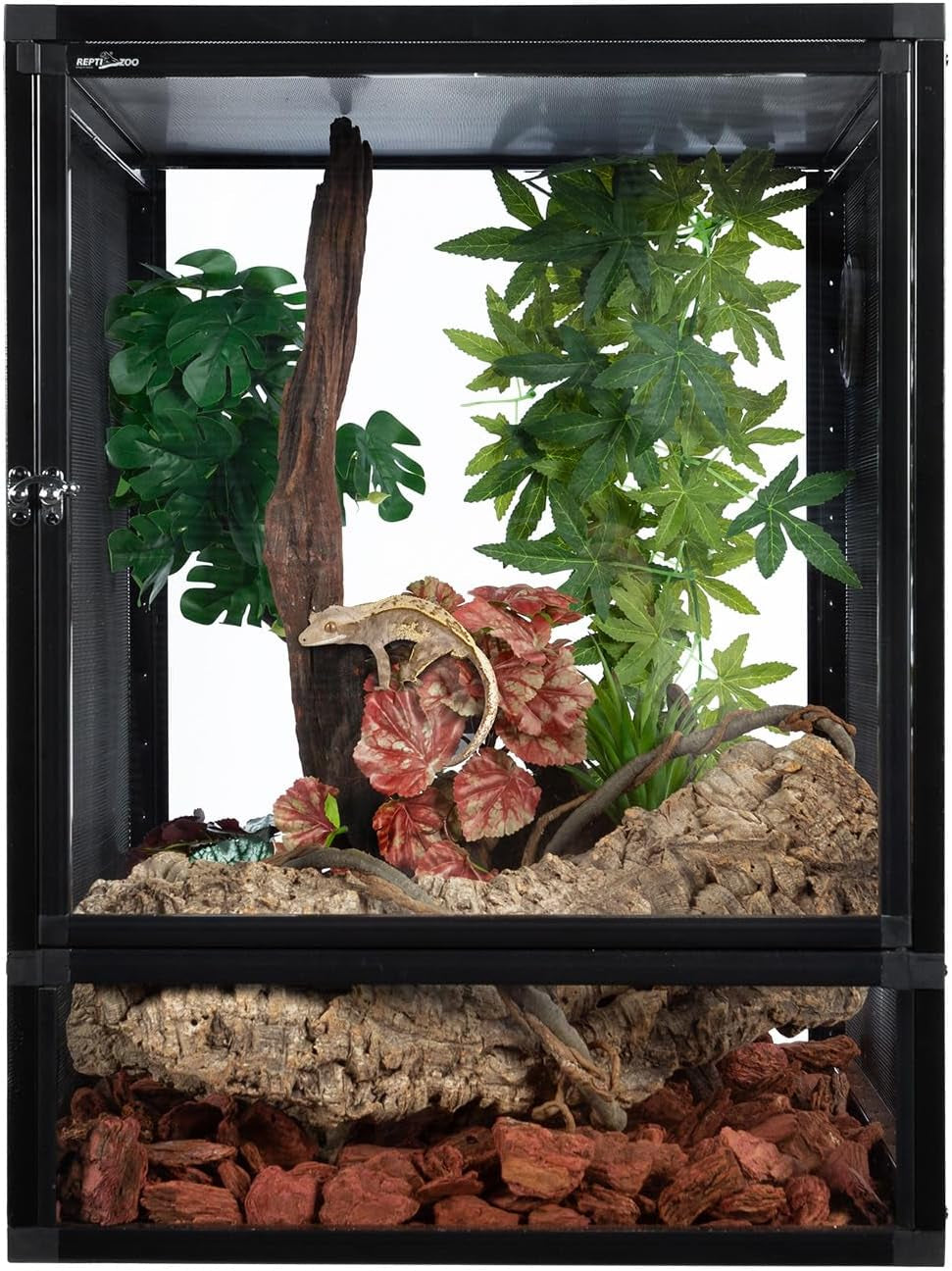 34 Gal Reptile Cage Screen Terrarium Front Opening 2 Sizes 
