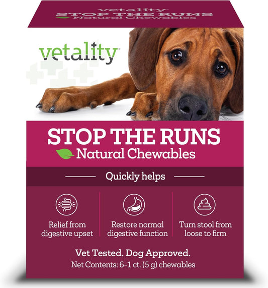 Dog Anti Diarrhea Chews Fast Relief Gut Health Chicken Flavor 6ct One Size