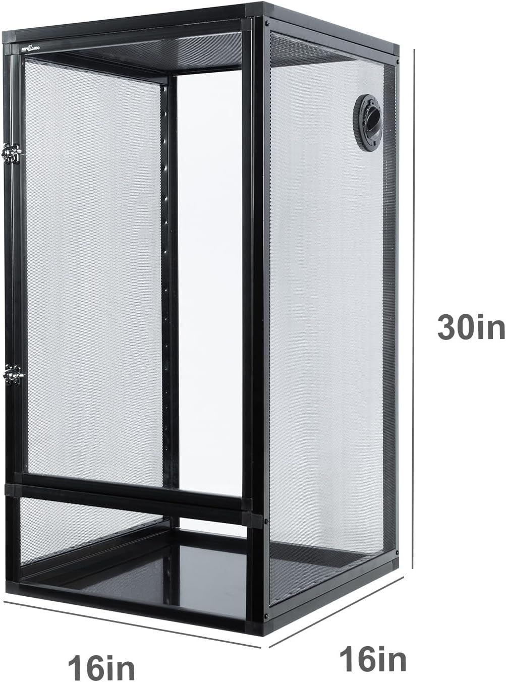 34 Gal Reptile Cage Screen Terrarium Front Opening 2 Sizes 
