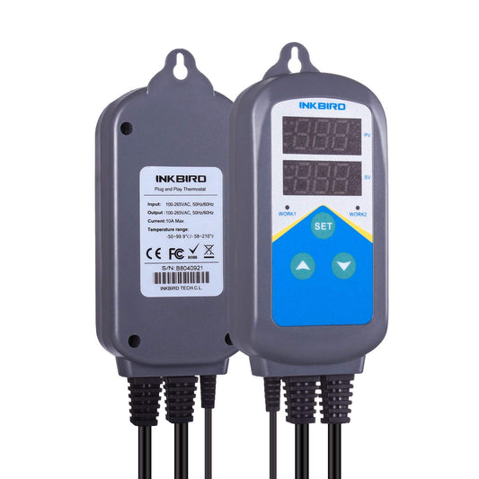Inkbird Aquarium Heater Controller with Probe, Day/Night Temperature Timer