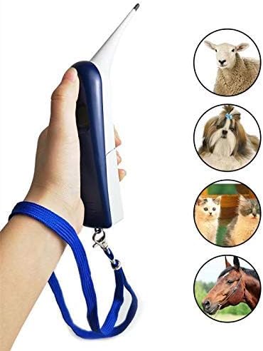 Pet Thermometer Digital Fast Accurate Dog Cat Small Pets Rectal Vet