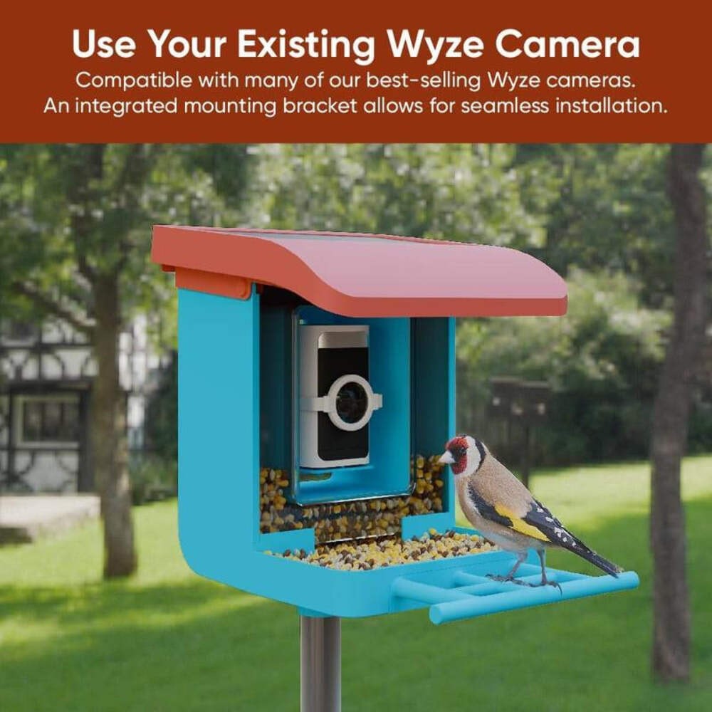 Wyze Bird Feeder Wireless Camera Bundle with Solar Panel