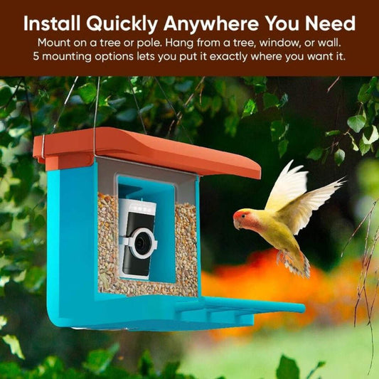 Wyze Bird Feeder Wireless Camera Bundle with Solar Panel