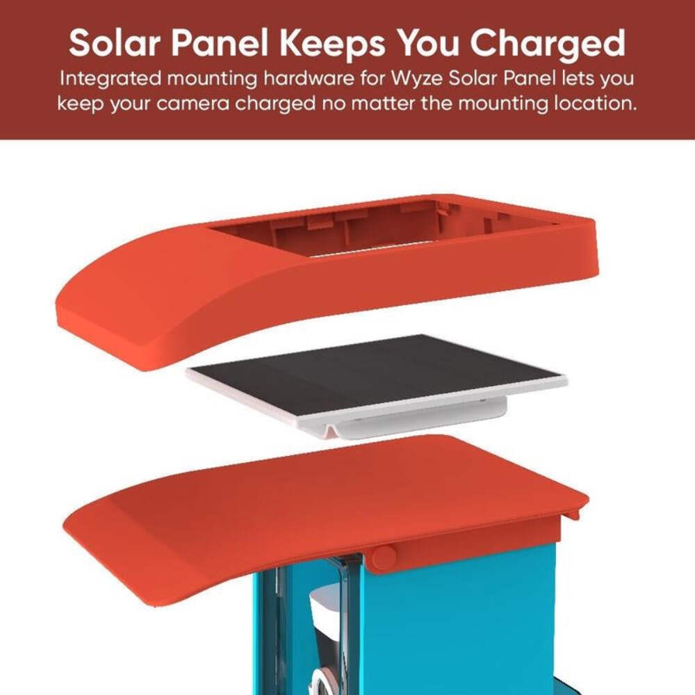 Wyze Bird Feeder Wireless Camera Bundle with Solar Panel