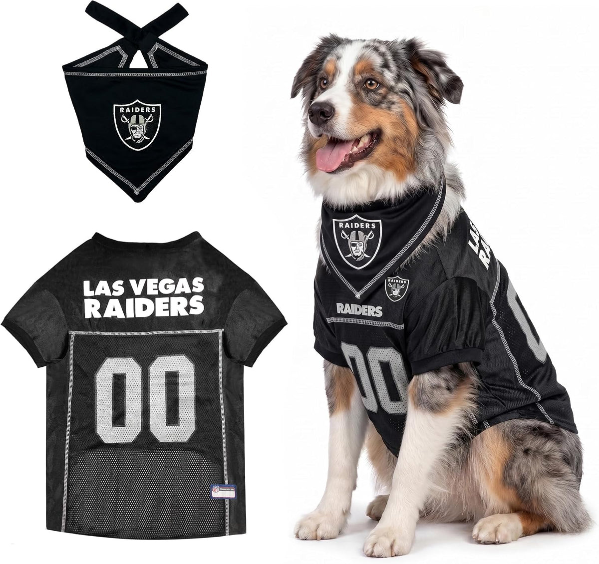 NFL Dog Jersey & Tie Bandana Set Official Pet Apparel All Teams