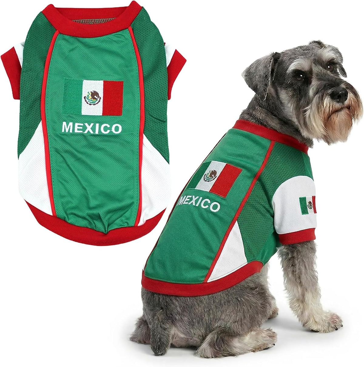 Parisian Pet Soccer Jersey for Dogs – Breathable Mesh Team Jersey, XS–5XL