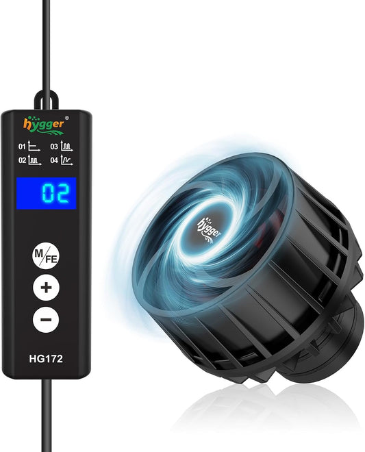 Hygger Aquarium Wave Maker 6W, 792 GPH Adjustable Circulation Pump