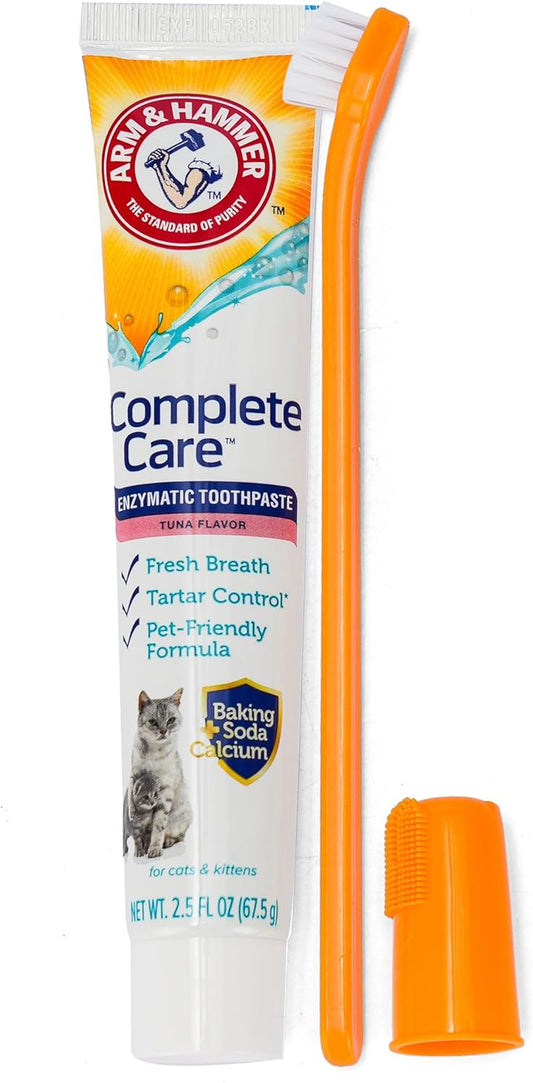 Dog Dental Kit Toothpaste Toothbrush Baking Soda Enzymatic 2.5oz Default Title
