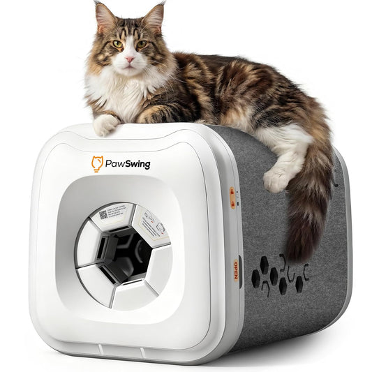 Cat Self Groomer Plus 360 Brush Fur Collector for Large Cats Default Title