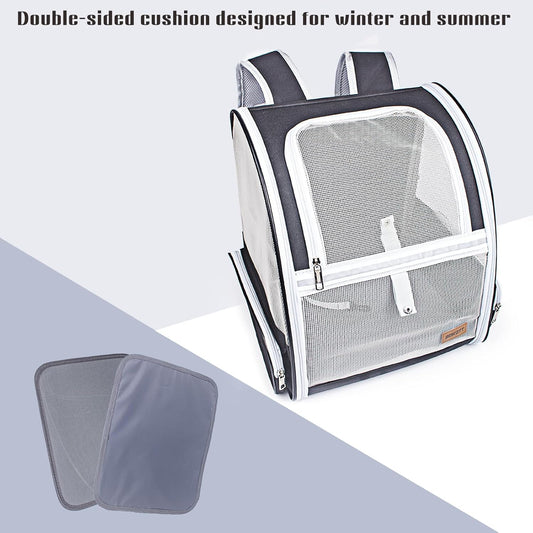 Cat Carrier Backpack Ventilated Pet Carrier for Cats Dogs Small Pets
