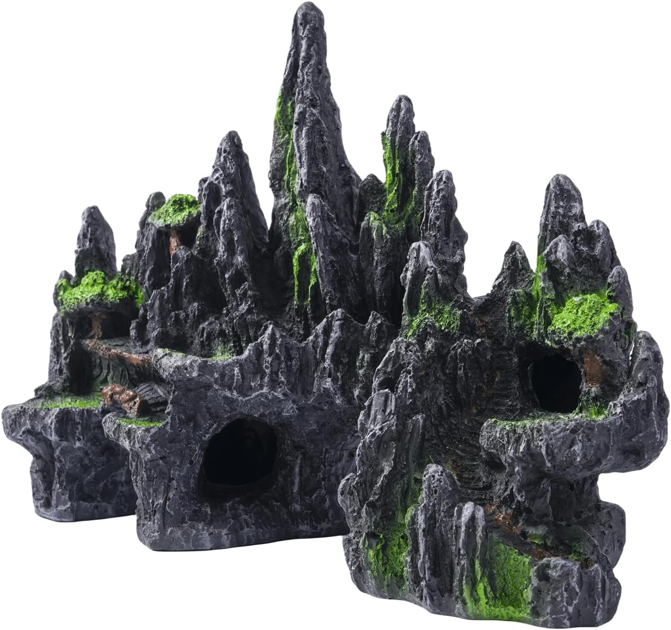 Large Fish Tank Decoration Mountain Cave Bridge Aquarium Ornament