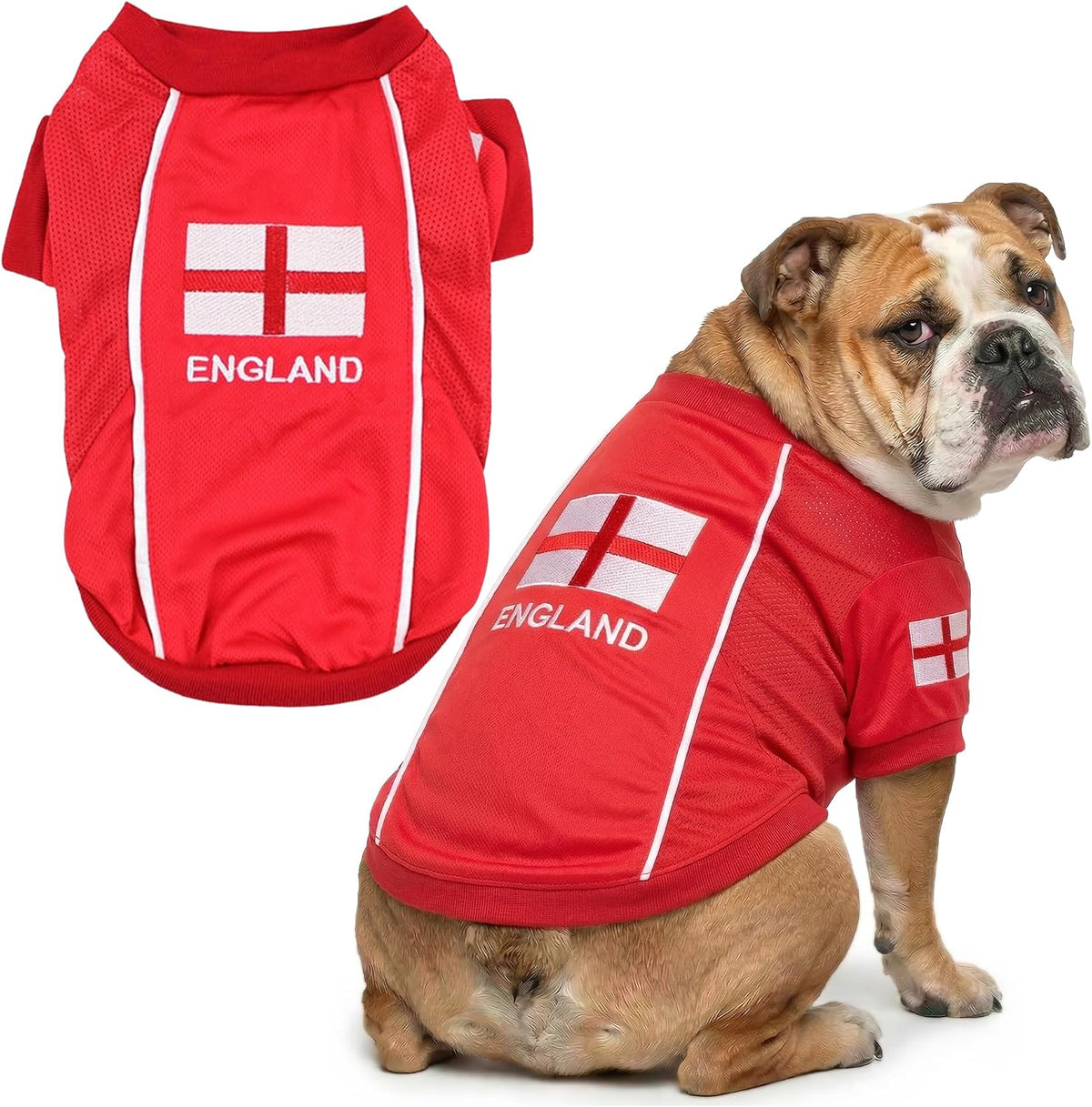 Parisian Pet Soccer Jersey for Dogs – Breathable Mesh Team Jersey, XS–5XL