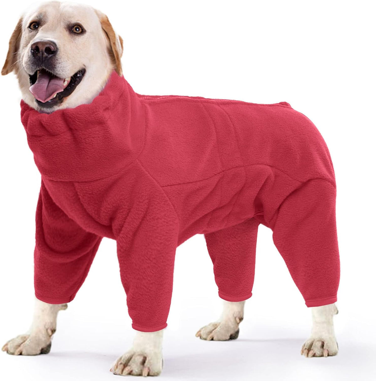 Full-Body Fleece Dog Winter Coat – 13 Patterns, XS–4XL