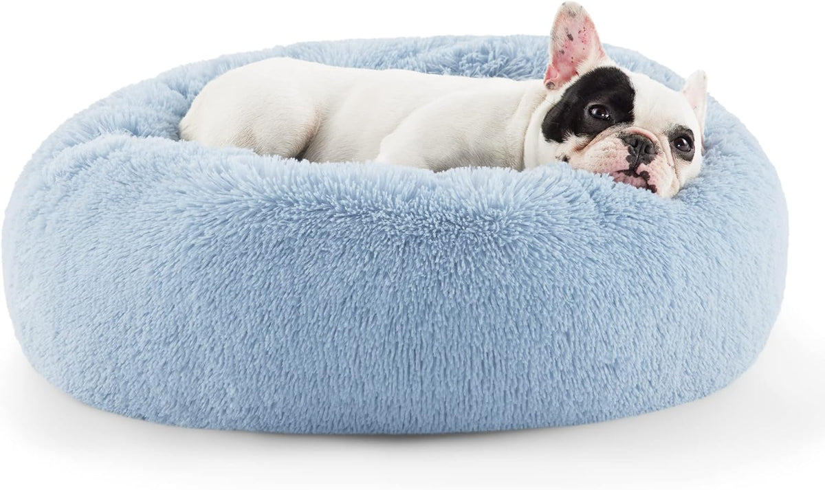 Bedsure Calming Donut Pet Bed – Multiple Sizes & Colors