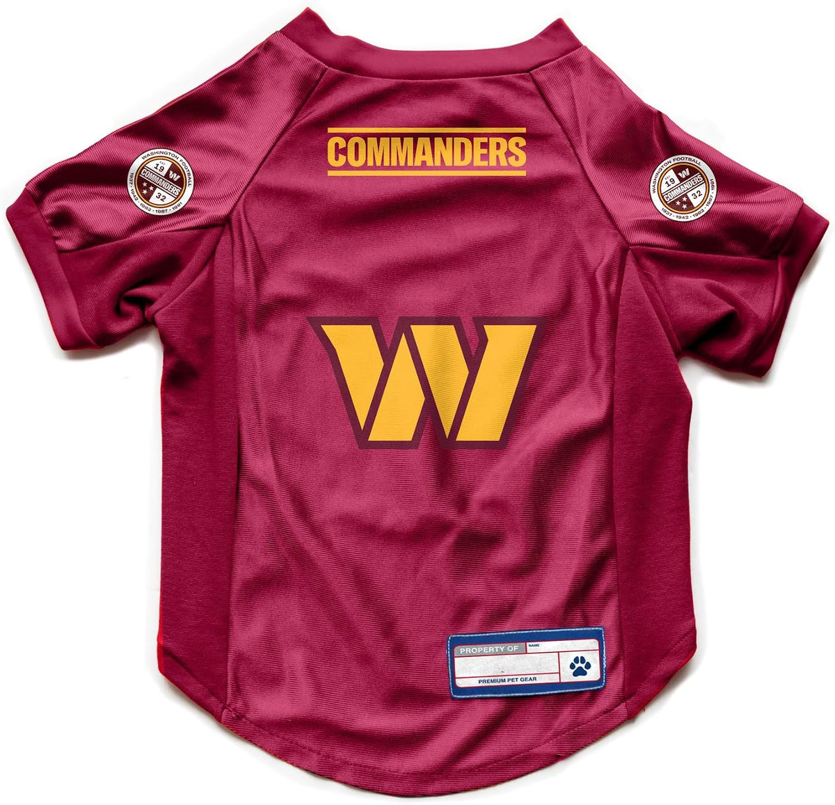NFL Pet Stretch Jersey – All Teams, XS–Big Dog