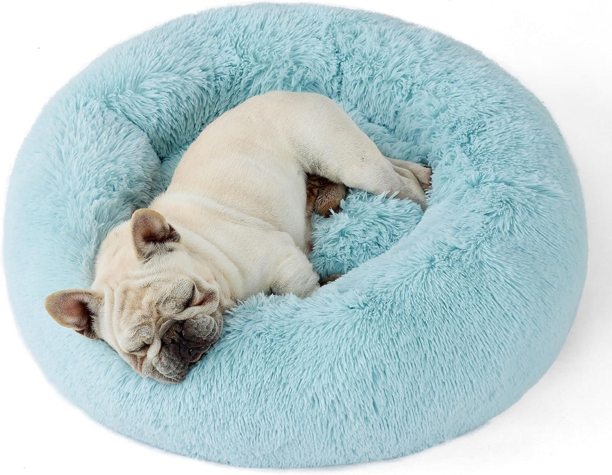 Bedsure Calming Donut Pet Bed – Multiple Sizes & Colors