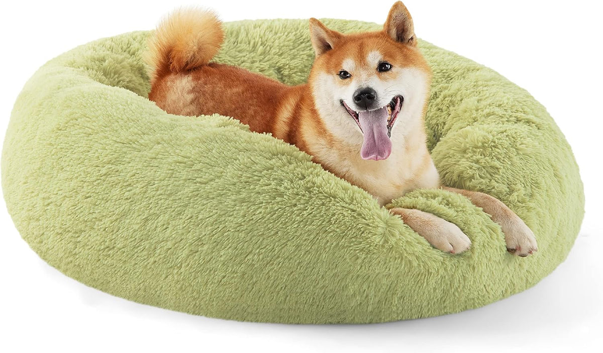 Bedsure Calming Donut Pet Bed – Multiple Sizes & Colors