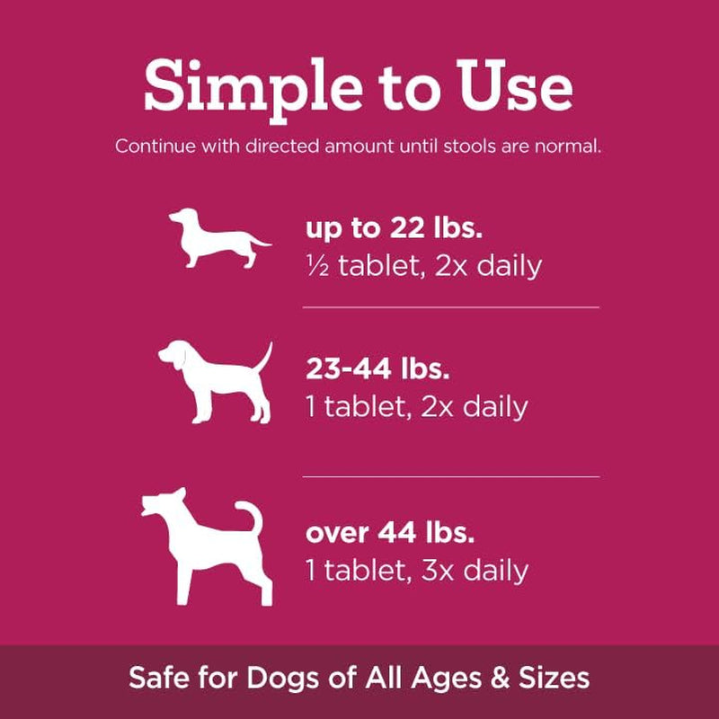 Dog Anti Diarrhea Chews Fast Relief Gut Health Chicken Flavor 6ct