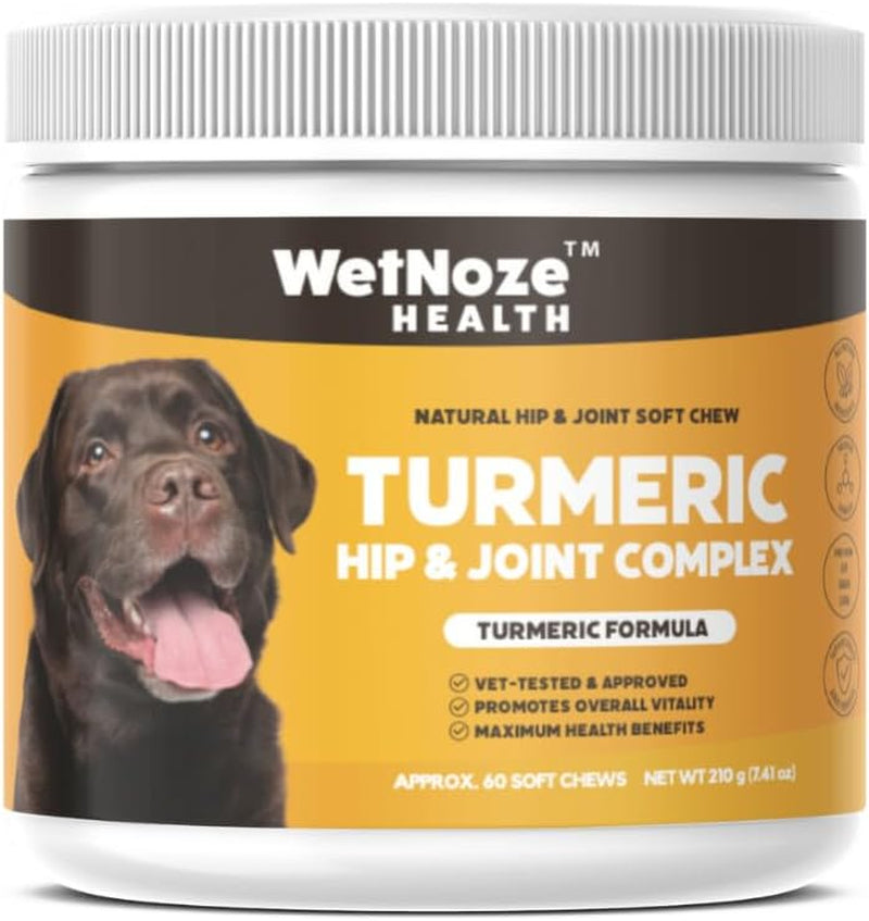 Dog Hip & Joint Chews with Turmeric, Glucosamine, MSM & Chondroitin, 90 count